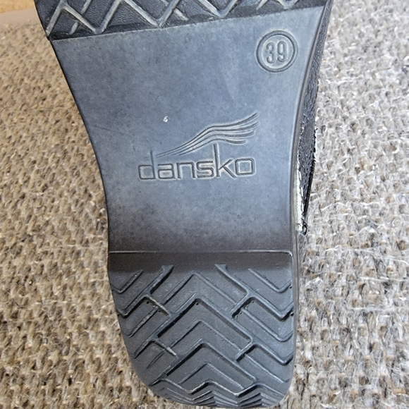 Dansko Professional Clogs blue/black patterned - Picture 5 of 13